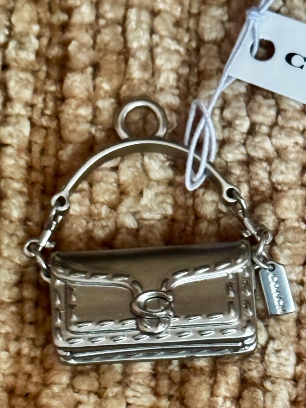 Small Tabby Bag or Shoe Charm (CCQ39). NWTs